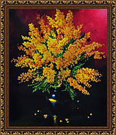 Набір для вишивки бісером ТМ "Картини бісером" Мімоза Р-162