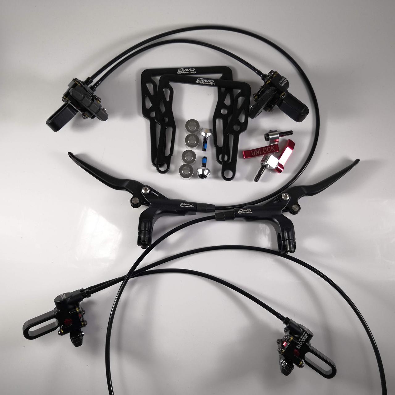 Обідні гідравлічні гальма Boxer Pavolution для велосипеда