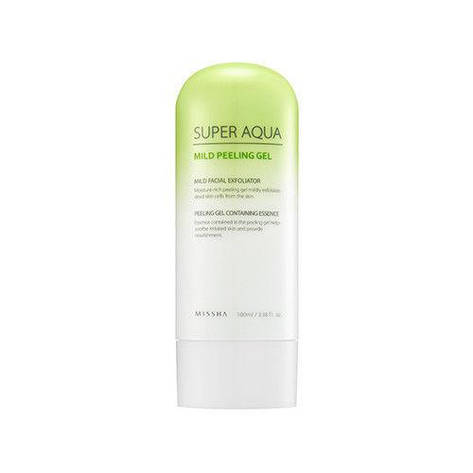 Missha Super Aqua Mild Peelin М'який гель-пілінг для обличчя 100 мл, фото 1