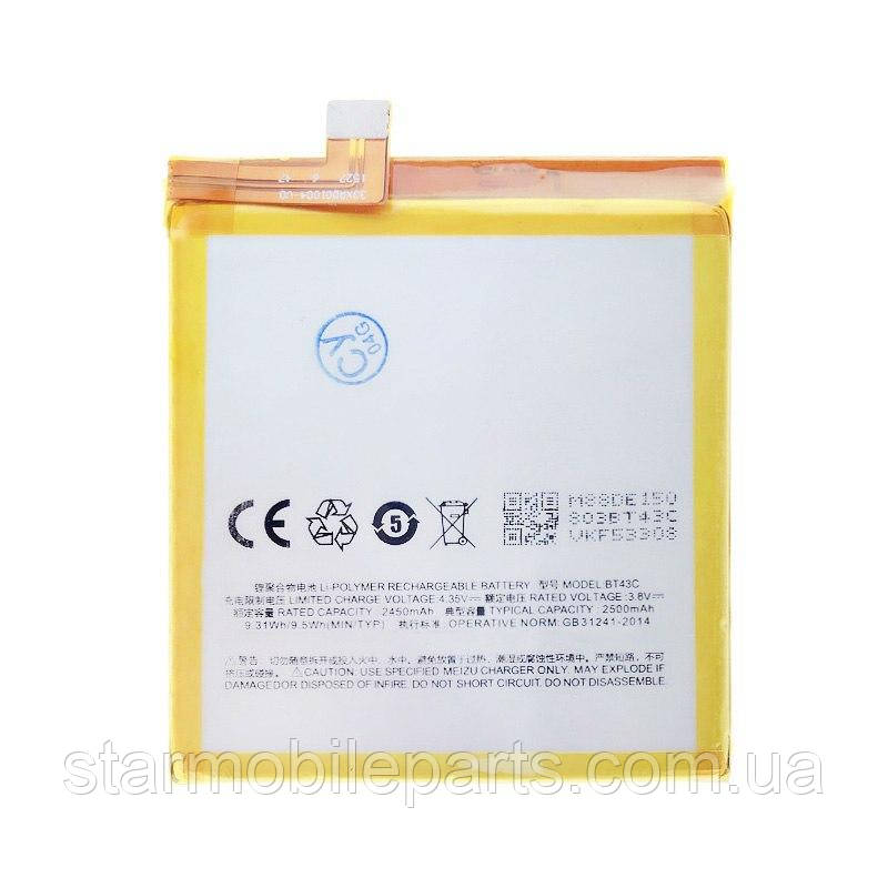 Оригінальний акумулятор (АКБ, батарея) для Meizu M2 Mini/ BT43C, (Li-ion 3.8 V 3050mAh)