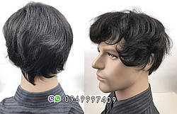 Натуральна перука чоловічкою