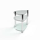 Тумба для ТВ зі скла у вітальню Стич БЦ-Стол, фото 3