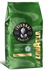 Кава в зернах Lavazza Tierra Brasile Intense 1кг Італія Лавацца Тієрра Бразилія