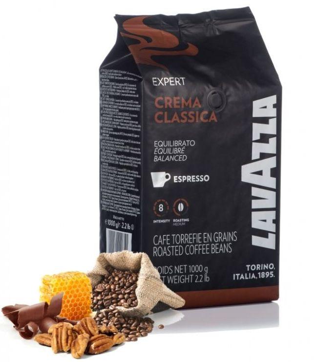 Кава в зернах Lavazza Crema Classica 1кг. Лавацца Оригінал, Італія!