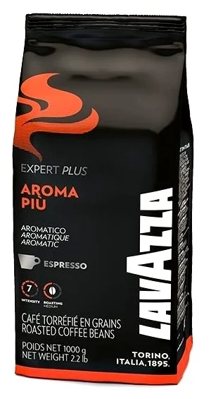 Кава в зернах Lavazza Aroma Piu 1кг. Лавацца Оригінал, Італія!