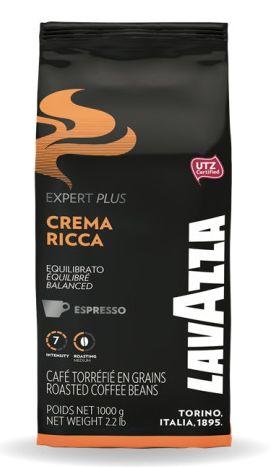 Кава в зернах Lavazza Crema Ricca 1кг. Лавацца Оригінал UTZ Італія!