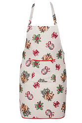 Кухонний Новорічний фартух Дзвіночки