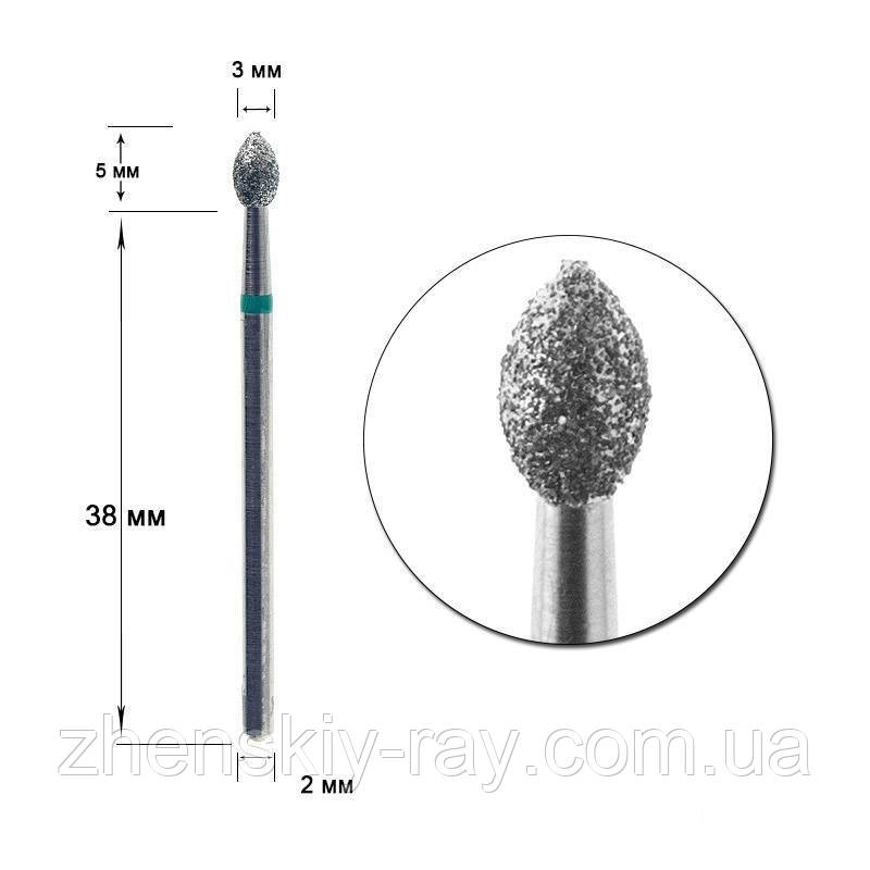 Насадка алмазна 100з-027мм