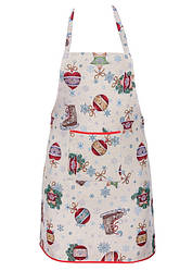 Кухонний Новорічний фартух Зимові розваги