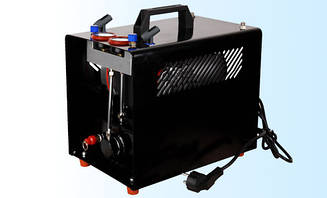 Компресор для аерографа двопоршневий з ресивером у захисному металевому корпусі Fengda AS-288