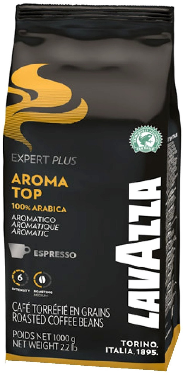 Кава в зернах Lavazza Aroma Top 100% Арабіка 1кг Італія Лавацца Арома ТОП