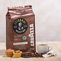 Кофе в зернах Lavazza Tierra Selection 100% Арабика Лавацца Италия Оригинал шоколадные нотки средняя обжарка