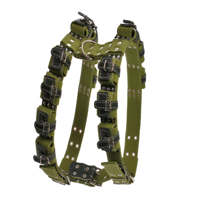 Шлея 8393 45мм"ЕКОНОМ" х/б подвійна з кишенями для обважнювачів №3