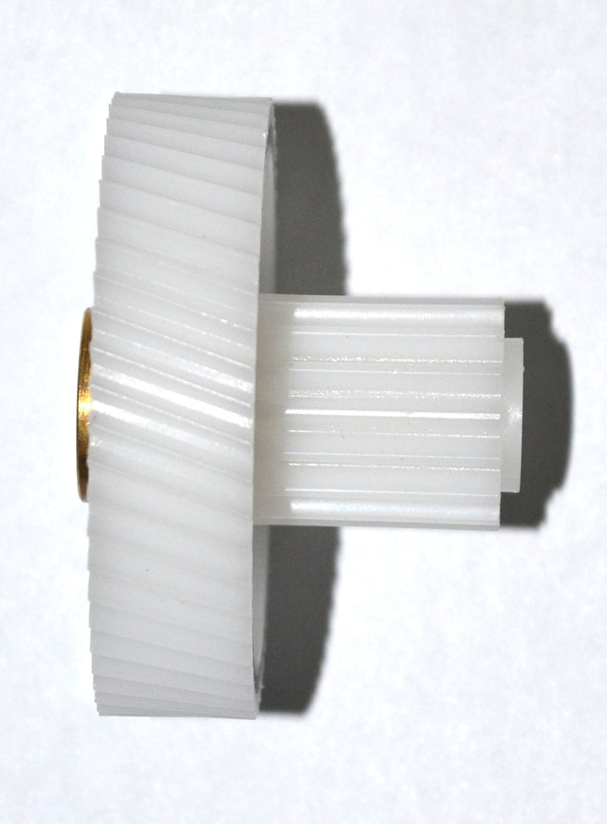 Шестерня для мясорубки Delfa/Saturn 45mm/18mm (с металлической втулкой) - фото 2 - id-p809451117