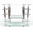 Тумба для ТБ зі скла у вітальню Титан БЦ-Стіл, фото 2