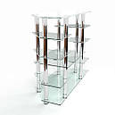 Тумба для ТБ зі скла у вітальню Титан БЦ-Стіл, фото 3