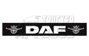 Бризковик на бампер "DAF" чорний 2400*350мм