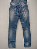 Модні джинси з вишивкою для дівчаток 128,134,152,158,164 зростання Ayugi Туреччина, фото 2