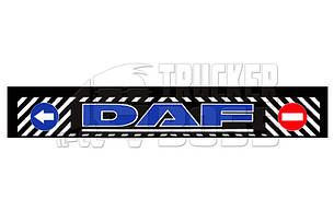 Бризковик на бампер "DAF" синій 2400*350мм