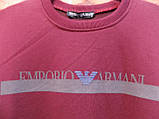 Светр чоловічий (колір бордо) EMPORIO ARMANI. У наявності S-M розмір., фото 5