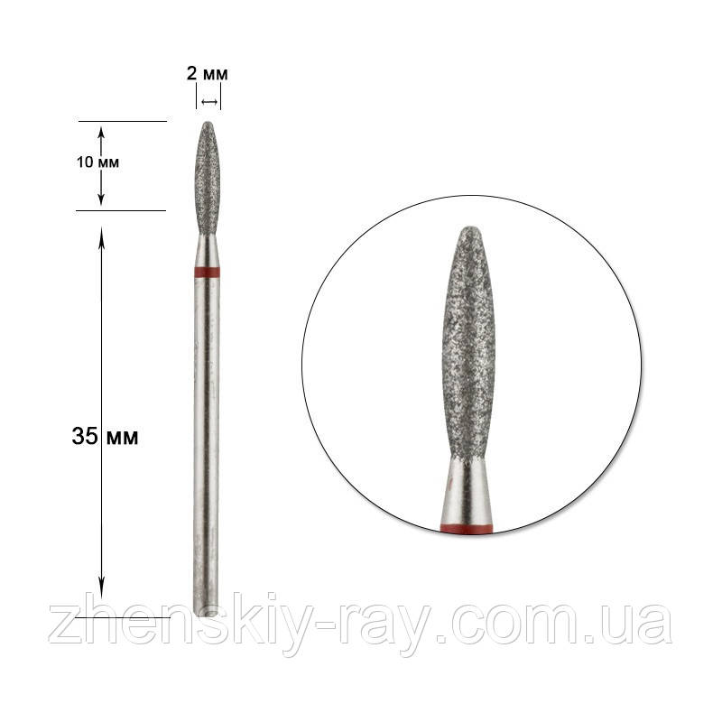 Насадка алмазна 102к-023мм