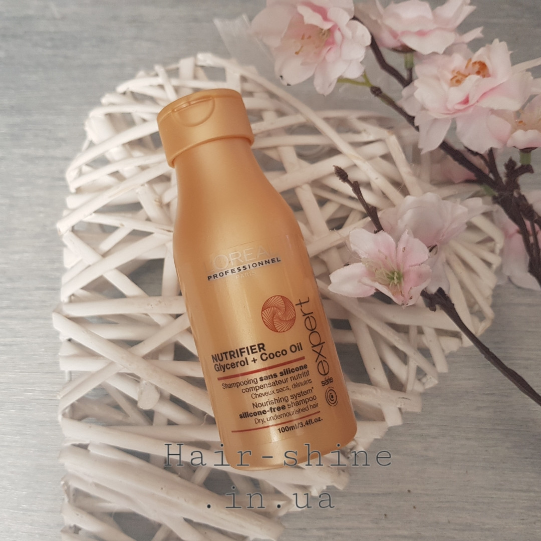 Шампунь для сухого і ламкого волосся 100 мл - L'oreal Professionnel Nutrifier Shampoo