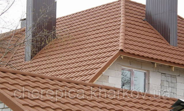 Композитна черепиця Roman, фото 1
