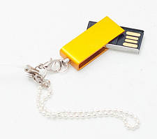 Металева міні-флешка з ланцюжком 8 Gb