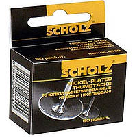 Кнопки Scholz 50 шт. никелированные 4831/04110040