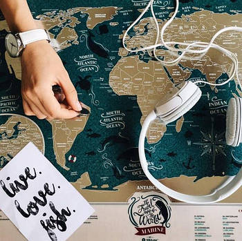 Скретч-карти подорожей