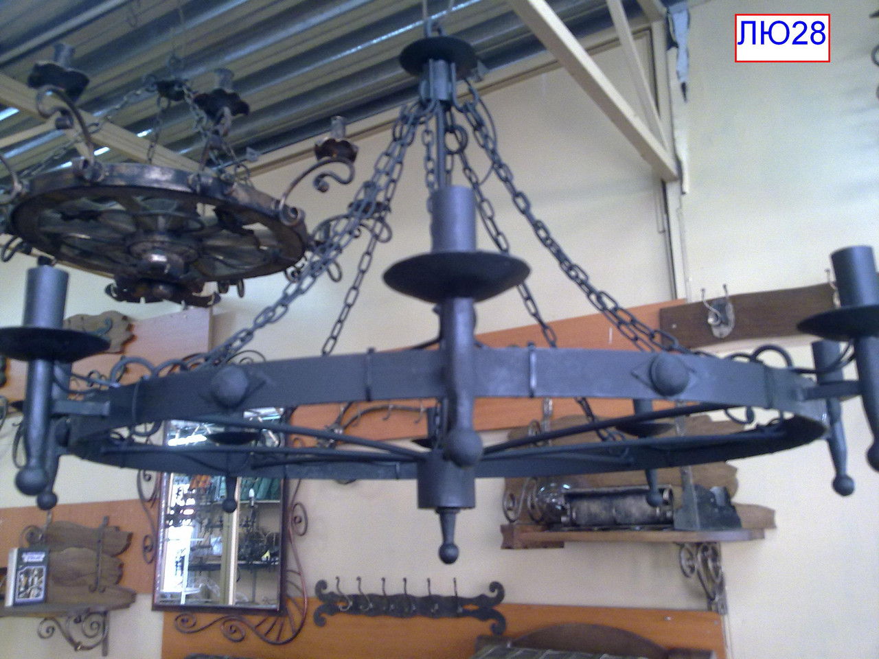 Кована люстра факел, фото 1