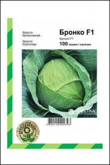 Капуста Бронко F1 100 насіння Bejo