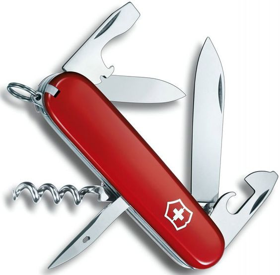 Швейцарский армейский нож Victorinox Tourist 03603 красный, фото 1