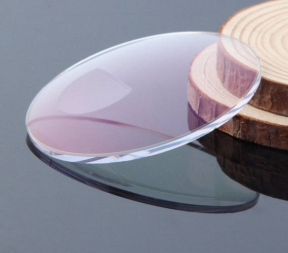 Бифокальные линзы для очков с окошком для чтения. С покрытием и без. 70 ...