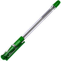 Ручка масляная шариковая "Hiper" Fine Tip 0,7 мм зеленая (10) (100) (250) (1000) №HO-111