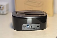 Док станція для HDD, SSD 2.5" 3.5" SATA III USB3.0 ORICO 6228US3-C з функцією клонування, фото 9