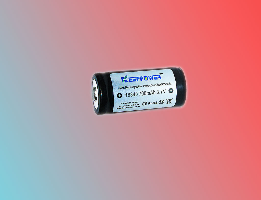 Акумулятор Keeppower 16340 800 mAh