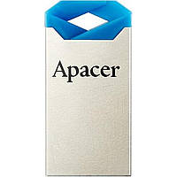 Флеш-память 32GB "Apacer" AH111 USB blue/crystal