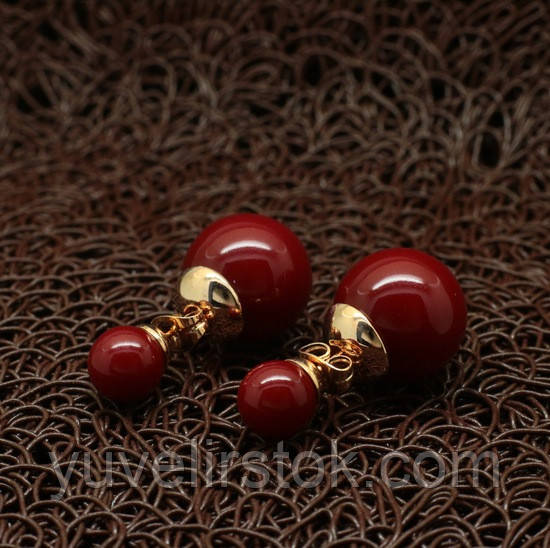 Сережки "Mise en Di Red"