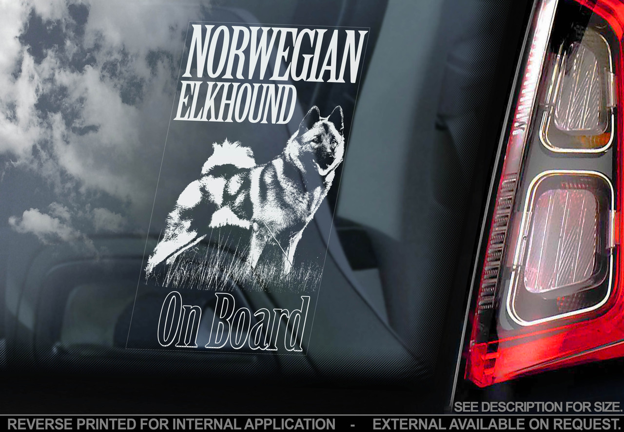 Норвезький елкхаунд стикер, фото 1