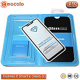 Захисне скло Mocolo Huawei P Smart+ (Black) - Full Glue, фото 3