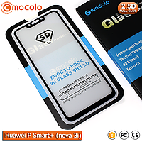 Захисне скло Mocolo Huawei P Smart+ (Black) - Full Glue
