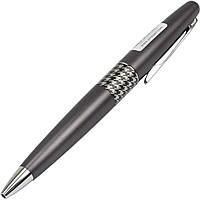 Ручка шариковая "Pilot" серый металлик, "гусиные лапки", синяя №BP-MR3-M-HT-L-E