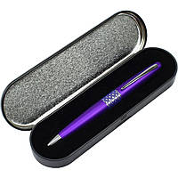 Ручка шариковая "Pilot" фиолетовый металлик, "эллипс", синяя №BP-MR3-M-EP-L-E