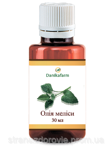 Масло меліси (Oleum Melissa officinalis) - 30 мл