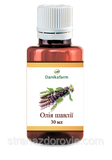 Олія шавлії (Oleum Salvia officinalis) — 3 мл