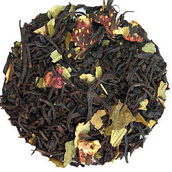 Чай чорний ароматизований суниця з вершками 250 гр