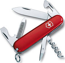 Карманный офицерский швейцарский нож VICTORINOX Sportsman 03803 красный