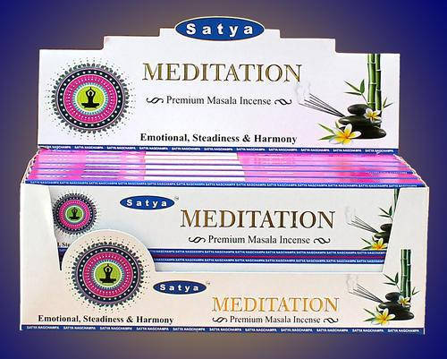 

Благовония Медитация Сатья 15 г (Incense Meditation Satya)