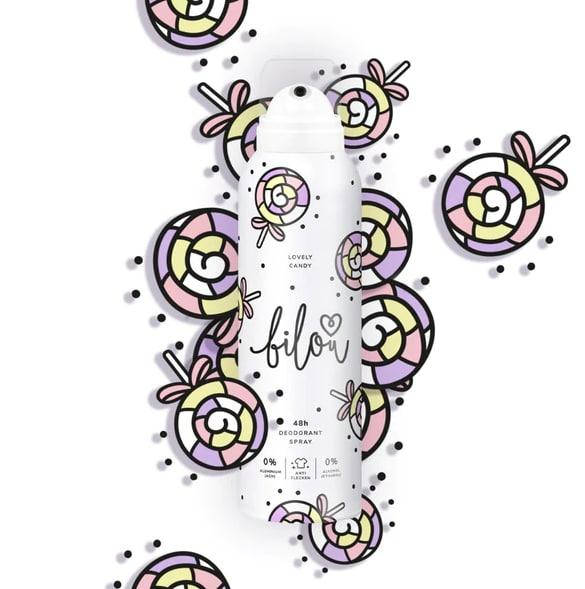 

Дезодорант спрей Bilou Lovely Candy Deodorant Spray 150 мл